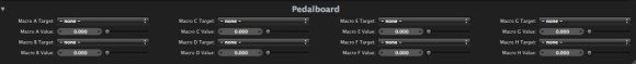 Pedalboard-Macrocontroller