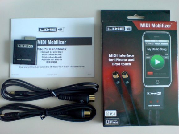 Line 6 MIDI Mobilizer ausgepackt