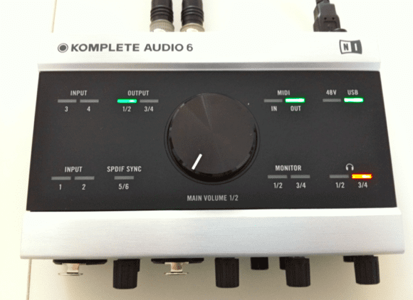 Das Komplete Audio 6 Interface
