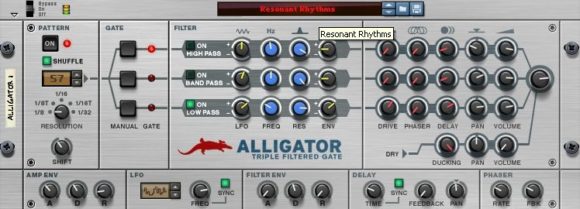 Alligator, ein komplexes frequenzselektives Gate