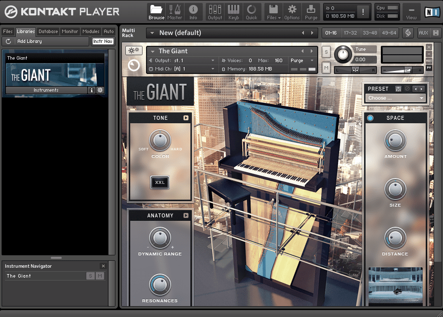 taller valor Accidental Test: Native Instruments, The Giant, Piano Plug-in - AMAZONA.de