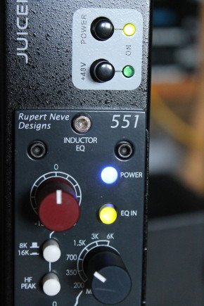 Der Portico 551 Inductor-EQ von Ruper Neve Designs