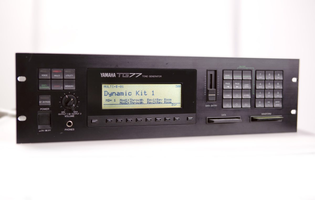 Yamaha TG77 Synthesizer Rack
