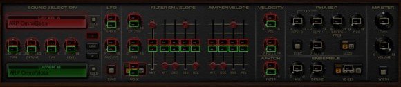 -- MIDI Learn für die beiden Layer (rot/grün) und global (grau) --