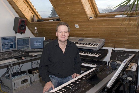 Oliver Rehn in seinem Studio