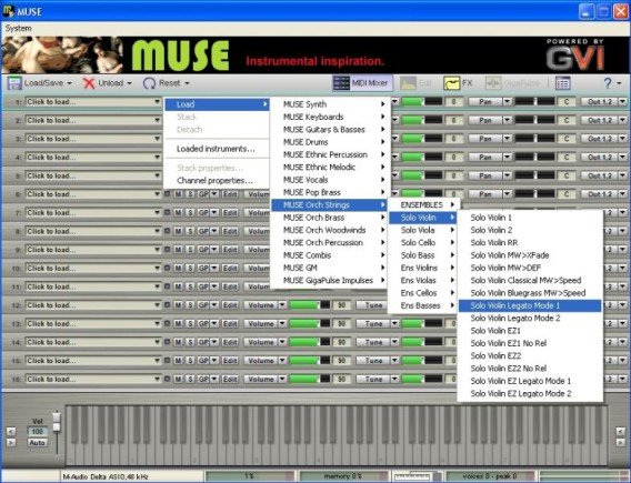 MUSE - Soundbrowser
