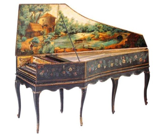 Schön: das Dutch Harpsichord im Original