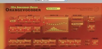 Test: Prosoniq Orange Software-Vocoder