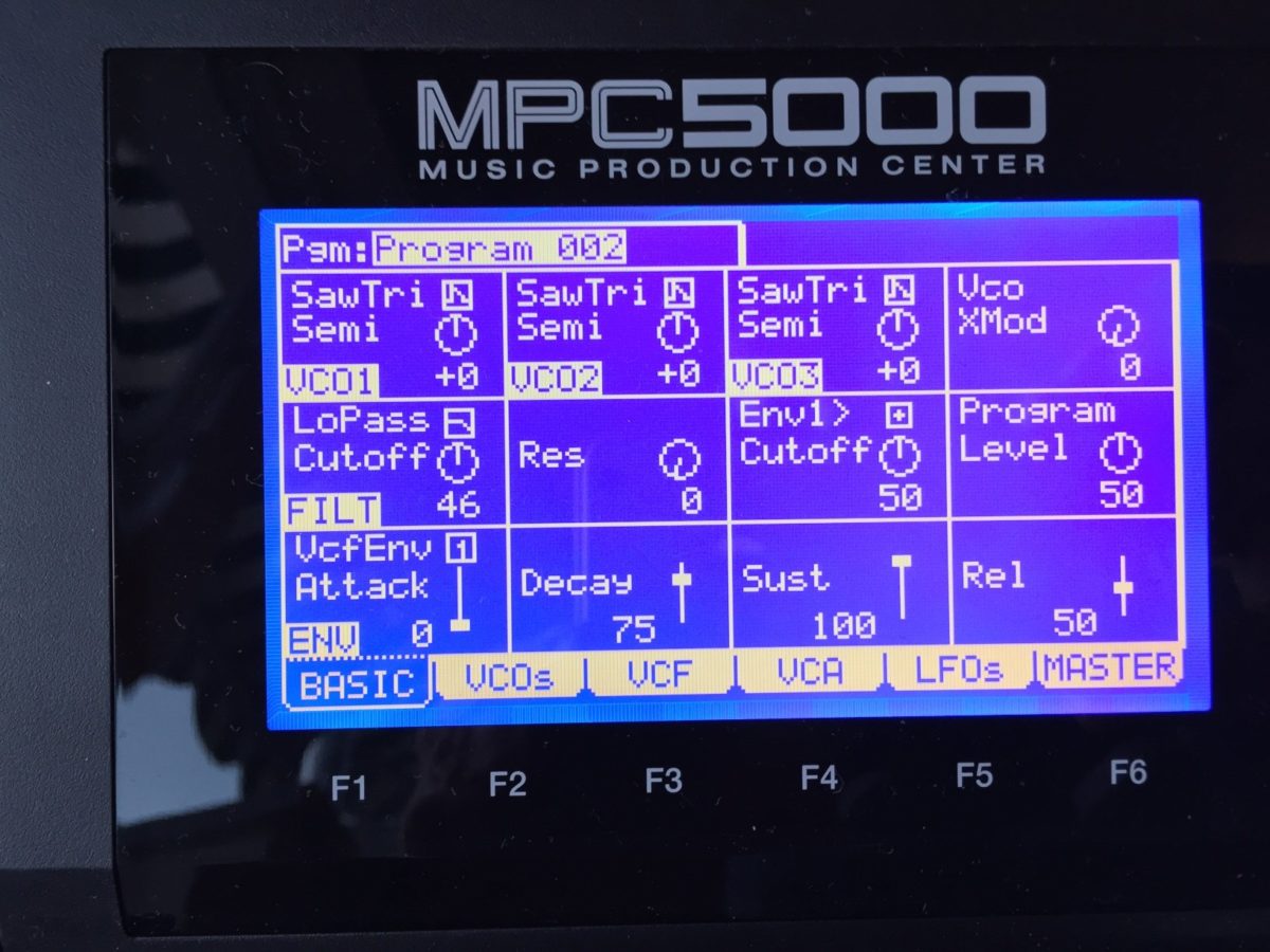 Akai MPC5000 2.0, Music Production Center