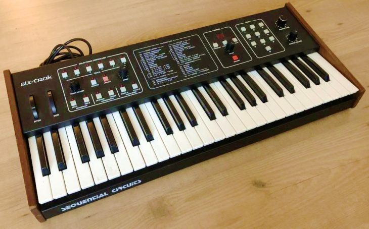 Sequential Circuits Six-Trak Synthesizer refurbished