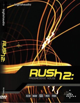 Rush 2 von Big Fish Audio enthält insgesamt 993 WAV Loops und Einzelsounds aus dem Bereich Progressive House.