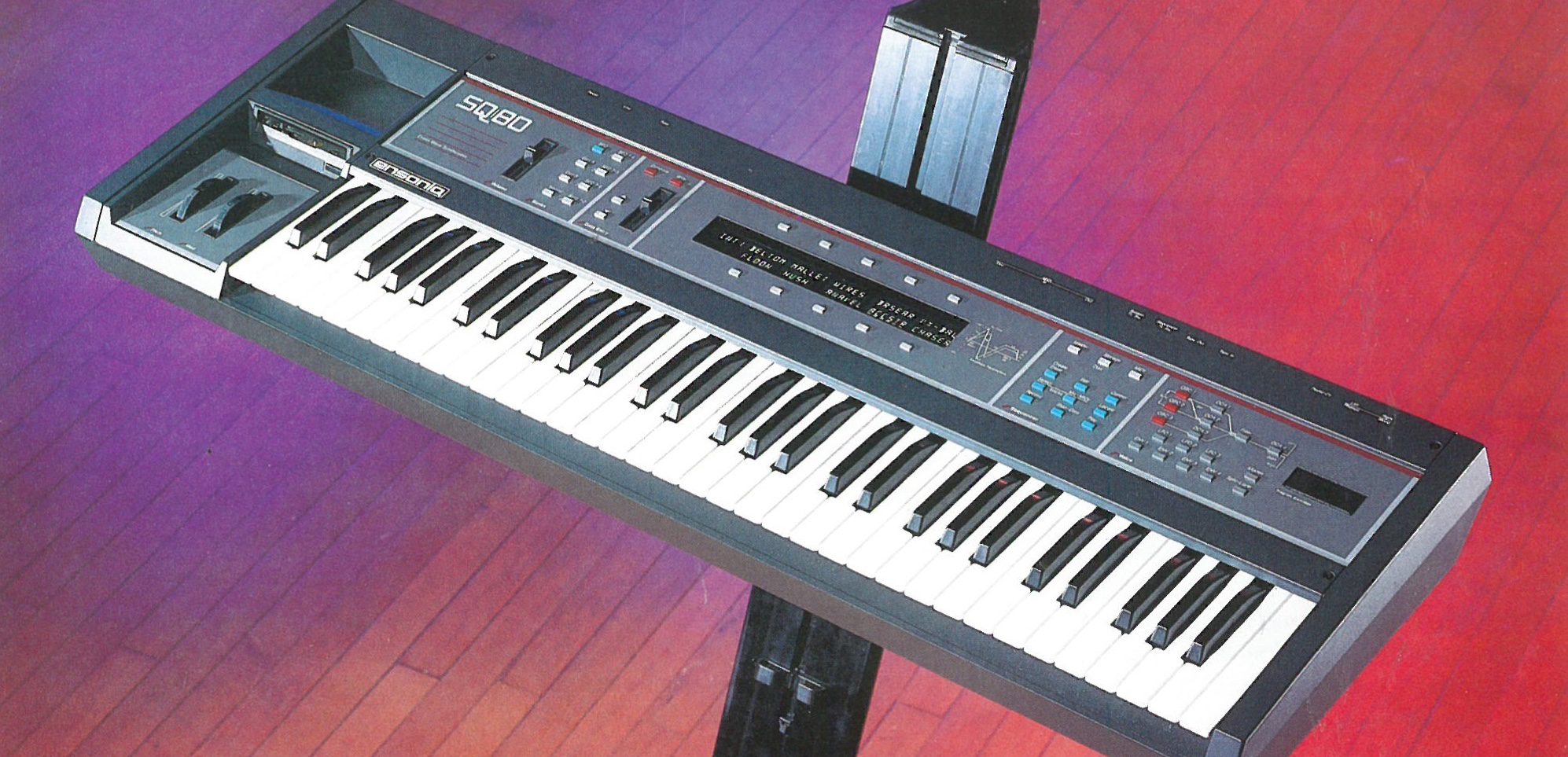 Green Box: Ensoniq SQ-80 & ESQ-1 Hybrid Synthesizer (1986) .