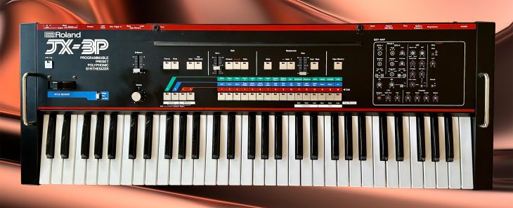 Roland JX-3P Synthesizer frontal