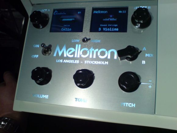 Mellotron Chamberlin digital UI