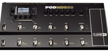 Test: Line6, POD HD500, Gitarren-Multieffektgerät