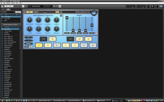 The Mouth mit Reaktor 5 Player