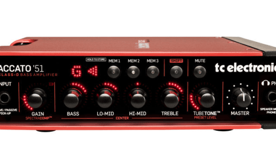 Test: TC Electronic, Staccato 51, Bass-Topteil