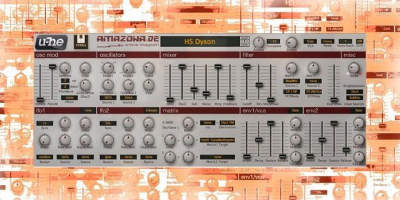 Neuer U-He Synthesizer TYRELL N6, powered by AMAZONA.de