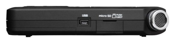 Aufgezeichnet wird auf microSD