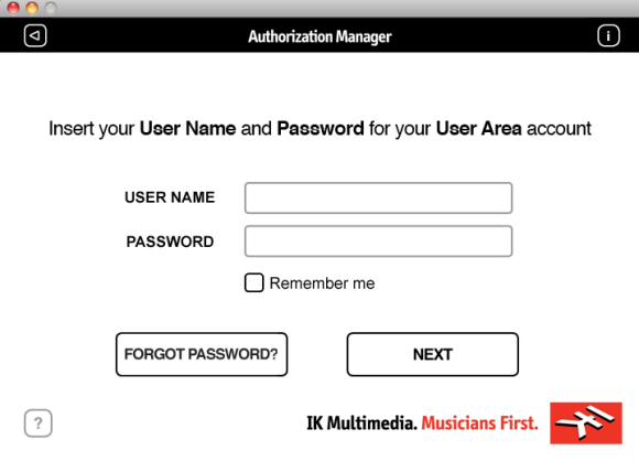 Authorization Manager - Plug-in Log-in