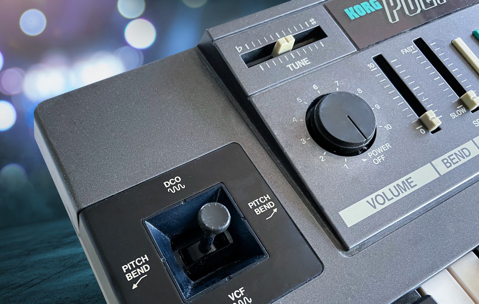 korg poly 800 with audio interface