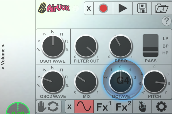 AirVox - Synthesizer