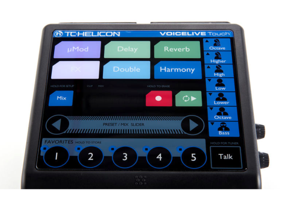 TC-Helicon Voicelive Touch - Aufsicht