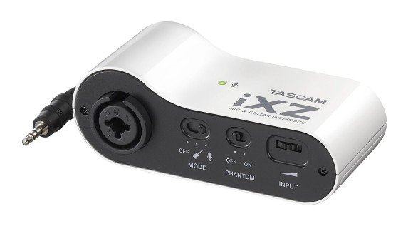 Interface für iOS Geräte: Tascam iXZ