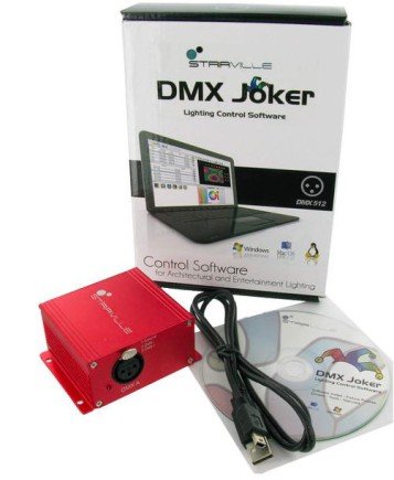 Stairville DMX Joker 512 mit Software und Zubehör