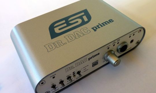 Test: ESI Dr. DAC prime, USB-Audio-Interface
