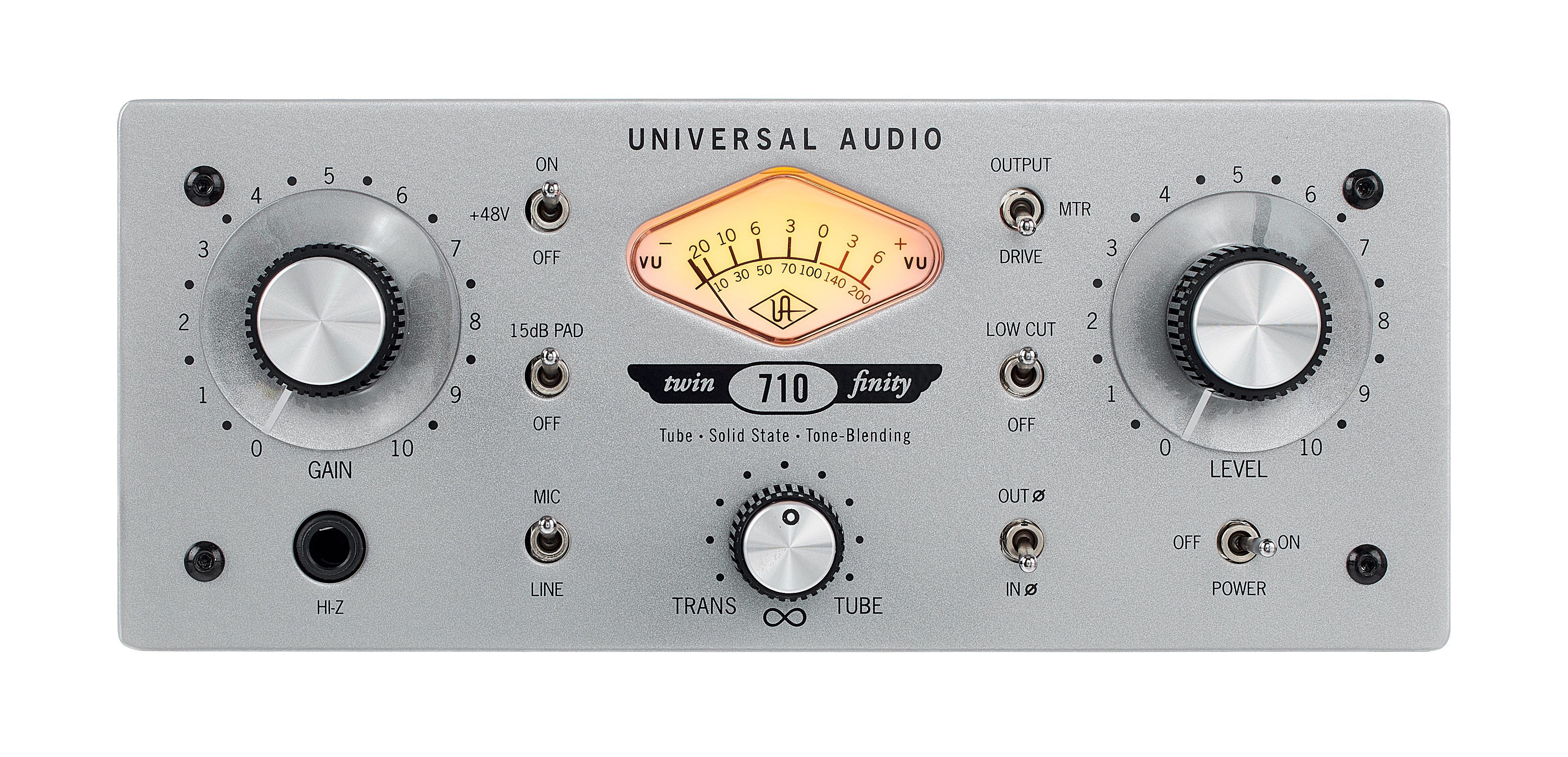 universal audio 710 twin finity test des Preamps