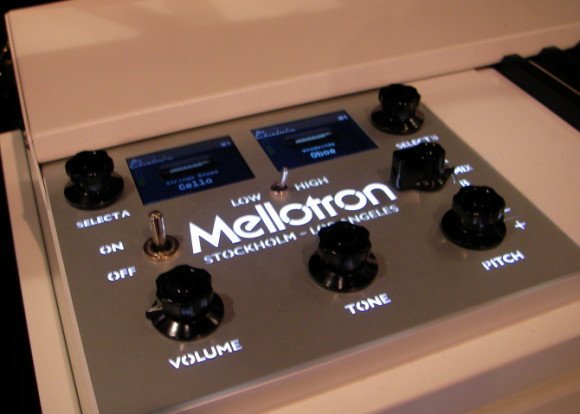 Mellotron close up