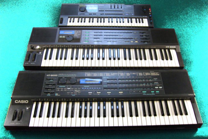 Casio HT-6000 Synthesizer Familie