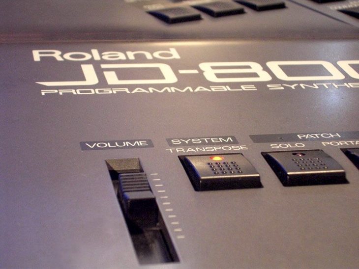 Roland JD-800 Volume
