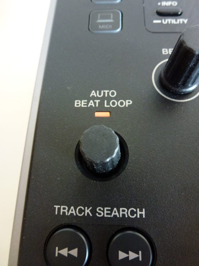 Funktionell wie einfach, ein Push-Encoder für den Beat Loop