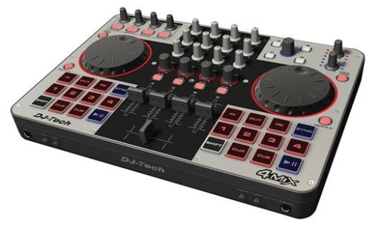 Test: DJ-Tech 4Mix, 4-Kanal MIDI-Controller mit Interface