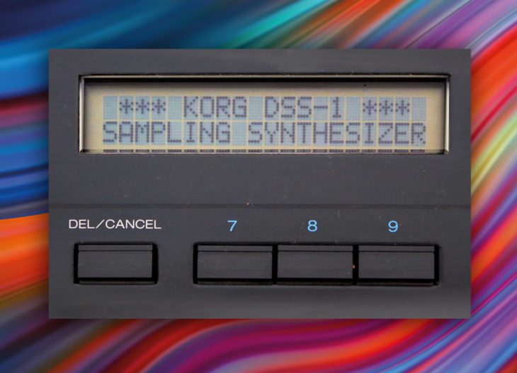 Korg DSS-1 Display