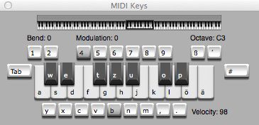 Midi Keys