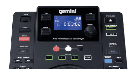 Test: Gemini CDJ-300, CD-Player