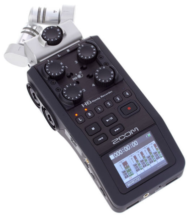 Zoom H6 - Front 2