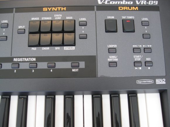 Synth- und Drum-Sektion