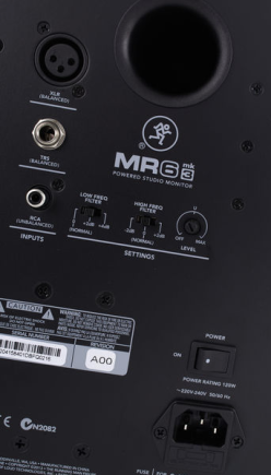 Mackie MR6 MK3 - Controls