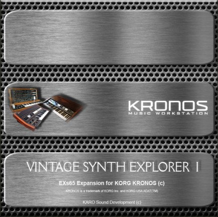 EXs65 KARO Vintage Synth Explorer I