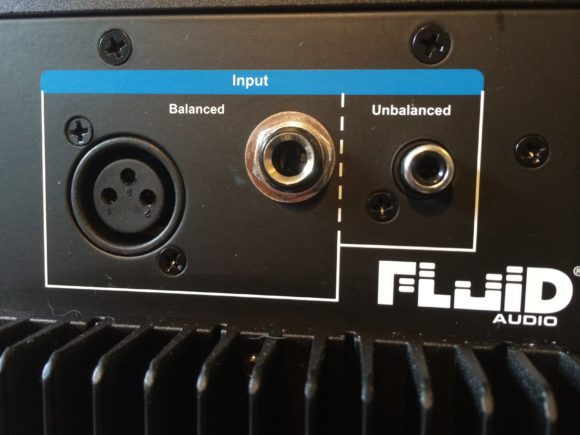 Fluid Audio F5 - Anschlüsse