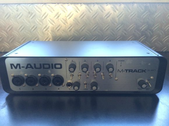 M-Audio M-Track Quad Front 2