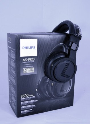 Der Philips A5-Pro samt Verpackung