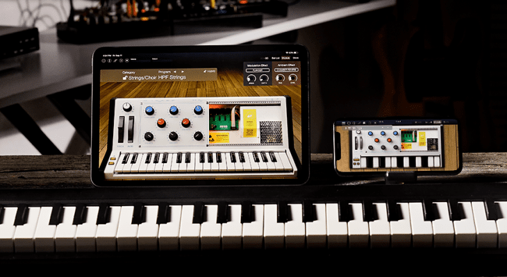 korg module pro v4 iOS app hybrid synthesizer