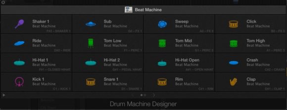 der neue Drum Machine Designer
