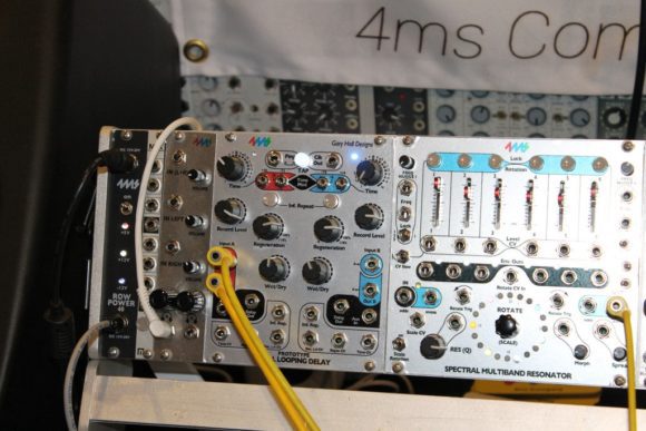4ms Company - Dual Looping Delay (links), Spectral Multiband Resonator (rechts)