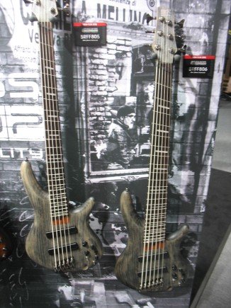 Ibanez Bass fanned